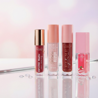 SET LIP TEASER 2 (LIQUID LIPSTICK, LIP GLOSS, LIP OIL, LIP PLUMPER)
