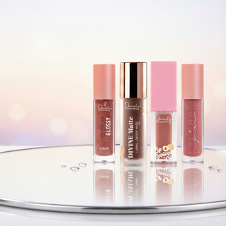 SET LIP TEASER 1 (LIQUID LIPSTICK, LIP GLOSS, LIP OIL, LIP PLUMPER)